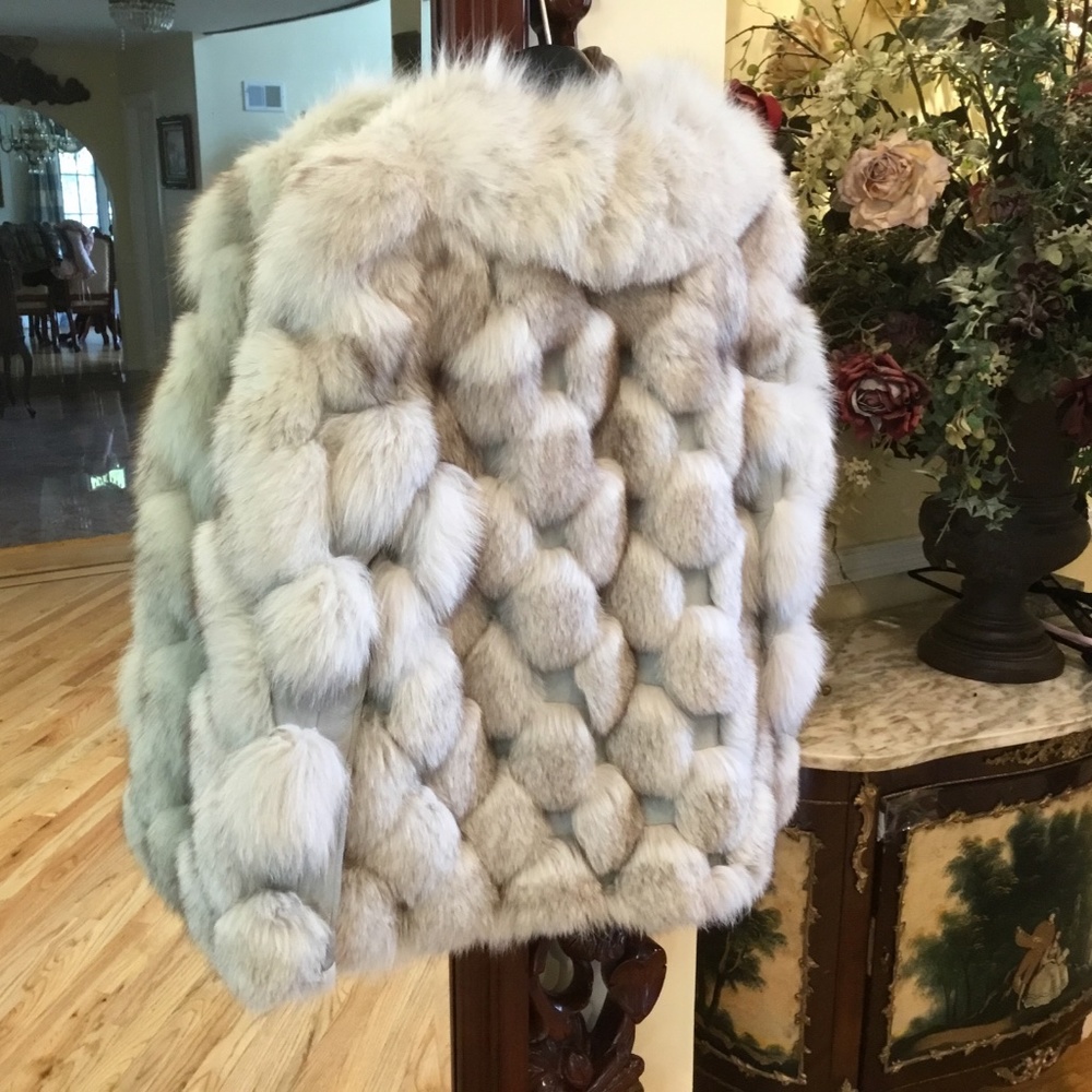 Silver Fox jacket Sz S preowned. - Picture 8 of 9